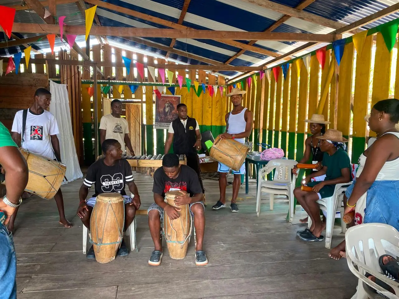 Encuentro musical de Reencarnación del Pacífico en comunidad